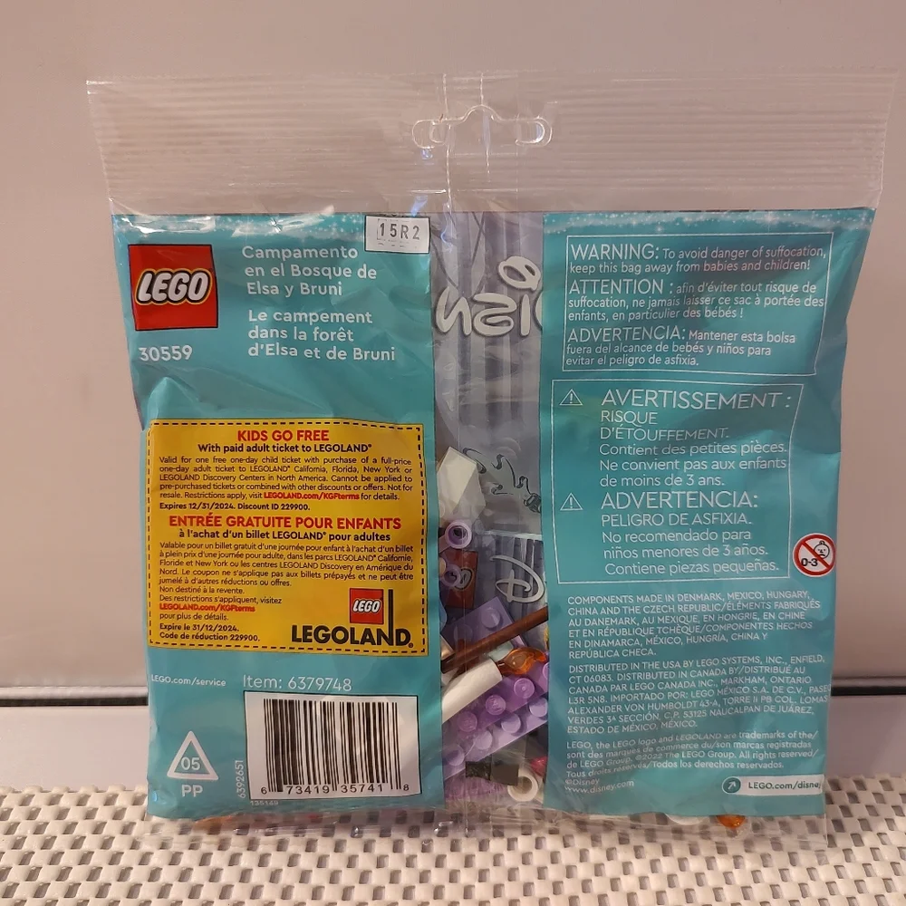 Lego 30559 Elsa & Bruni's Forest Camp NWT Disney Frozen Building Toy Set